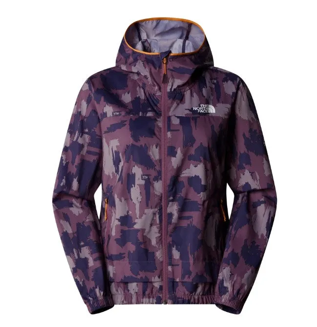 The North Face Womens Mountain Athletics Wind Track Top Midnight Mauve