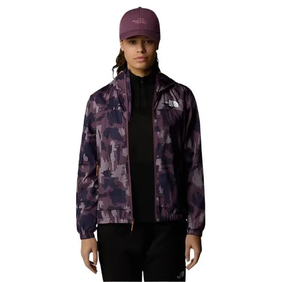 The North Face Womens Mountain Athletics Wind Track Top Midnight Mauve