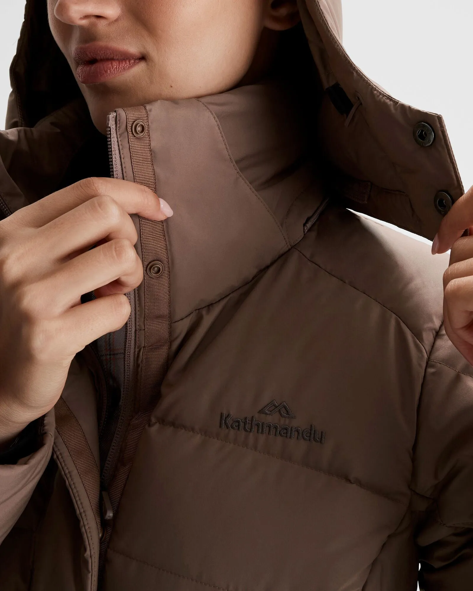Women's Winterburn Down Parka - Taupe
