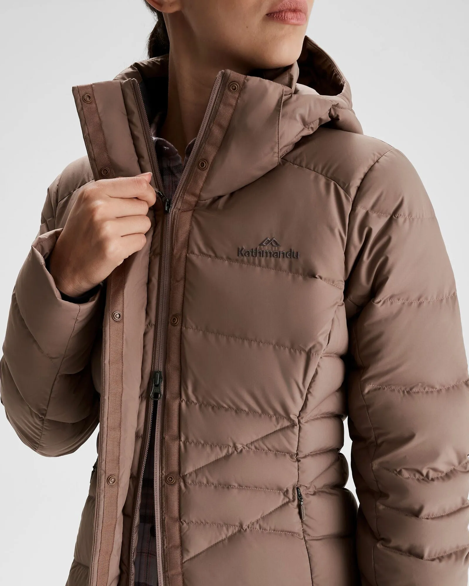 Women's Winterburn Down Parka - Taupe